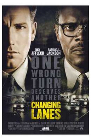 Changing Lanes Movie Poster Print