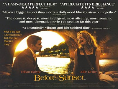 Before Sunset Movie Poster Print