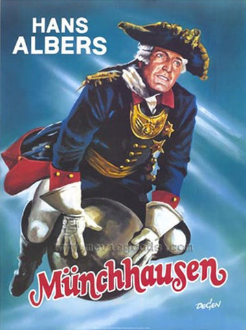 The Adventures of Baron Munchausen Movie Poster Print