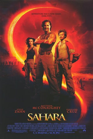 Sahara Movie Poster Print