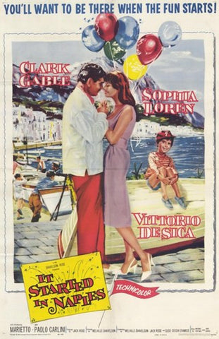 it Started in Naples Movie Poster Print