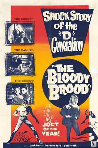 Bloody Brood Movie Poster Print