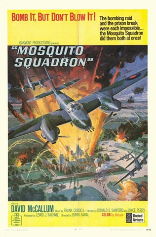 Mosquito Squadron Movie Poster Print