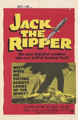 Jack the Ripper Movie Poster Print