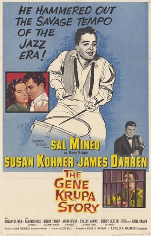 Gene Krupa Story Movie Poster Print