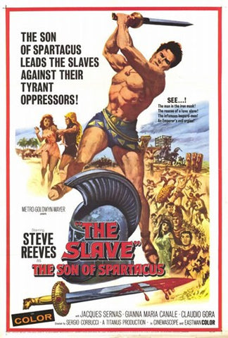 The Slave Son of Spartacus Movie Poster Print