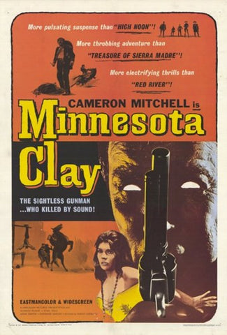 Minnesota Clay Movie Poster Print