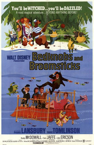 Bedknobs and Broomsticks Movie Poster Print