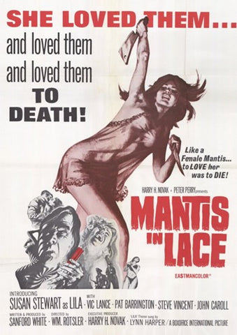 Mantis In Lace Movie Poster Print