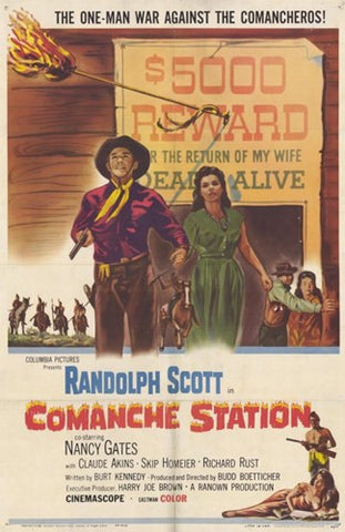 Comanche Station Movie Poster Print