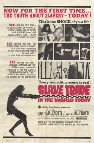 Slave Trade in the World Today Movie Poster Print