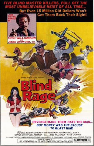 Blind Rage Movie Poster Print