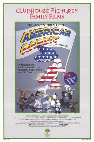 The Adventure of the American Rabbit Movie Poster Print