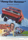 Funny Car Summer Movie Poster Print