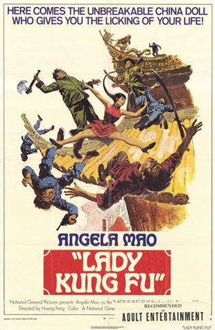 Lady Kung Fu Movie Poster Print