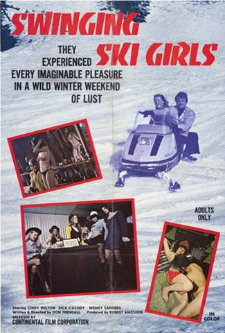 Swinging Ski Girls Movie Poster Print