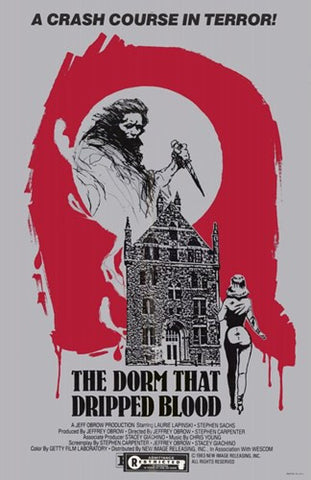 The Dorm That Dripped Blood Movie Poster Print