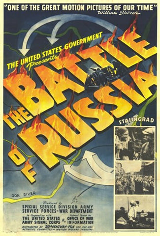 Battle of Russia Movie Poster Print