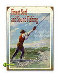 Finest Surf and Sound Fishing Metal 28x38