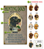 Hunting Dogs' Haven Metal 23x39