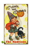 Trick Or Treat Metal 23x39