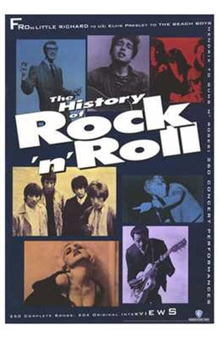 The History of Rock 'N' Roll Movie Poster Print