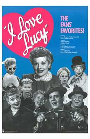 I Love Lucy Movie Poster Print