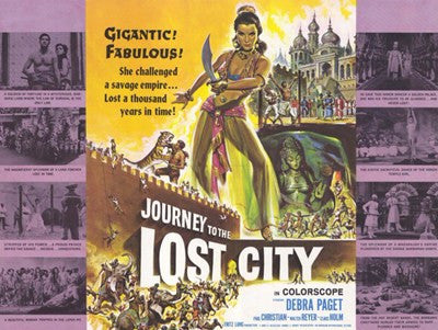 Journey to the Lost City Movie Poster Print