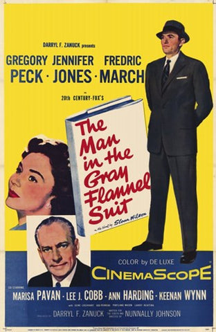 The Man in The Gray Flannel Suit Movie Poster Print