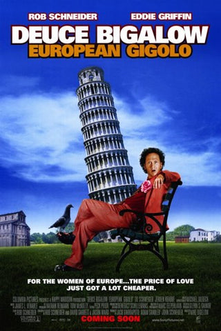 Deuce Bigalow: European Gigolo Movie Poster Print