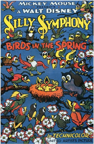 Birds in the Spring Movie Poster Print