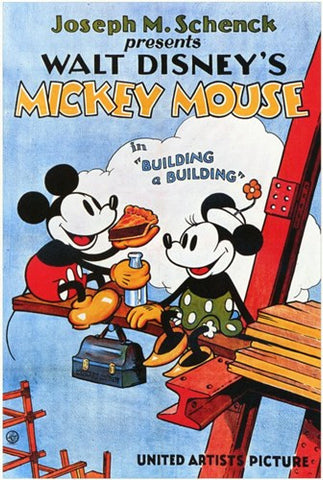 Building a Building Movie Poster Print