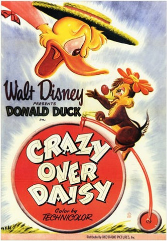 Crazy Over Daisy Movie Poster Print