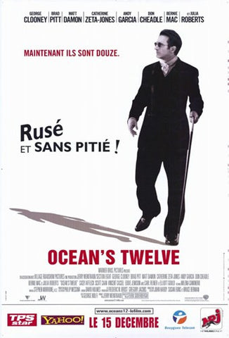 Ocean's Twelve Movie Poster Print