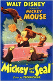 Mickey and the Seal Movie Poster Print