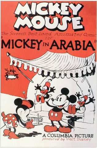 Mickey in Arabia Movie Poster Print