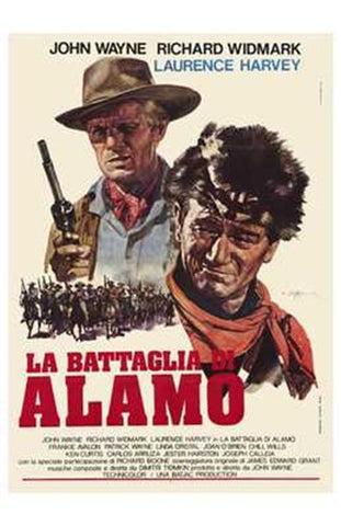 The Alamo Movie Poster Print