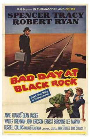 Bad Day At Black Rock Movie Poster Print