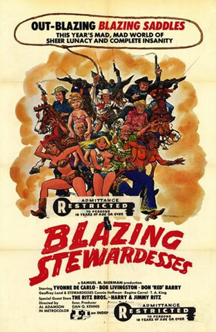 Blazing Stewardesses Movie Poster Print