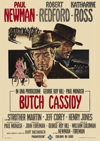 Butch Cassidy and the Sundance Kid Movie Poster Print