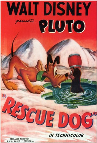 Rescue Dog Movie Poster Print