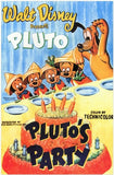 Pluto's Party Movie Poster Print