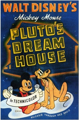 Pluto's Dream House Movie Poster Print