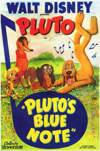 Pluto's Blue Note Movie Poster Print