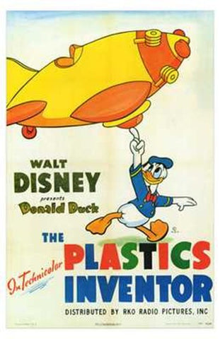 Plastics Inventor Movie Poster Print