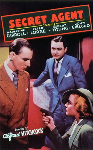Secret Agent Movie Poster Print