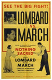 Nothing Sacred Movie Poster Print