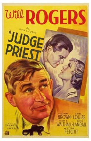 Judge Priest Movie Poster Print