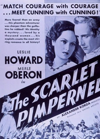 The Scarlet Pimpernel Movie Poster Print