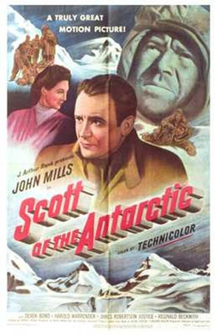 Scott of the Antarctic Movie Poster Print